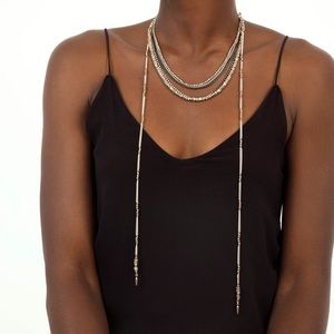 NIB Stella & Dot Versatile Logan Layered Necklace
